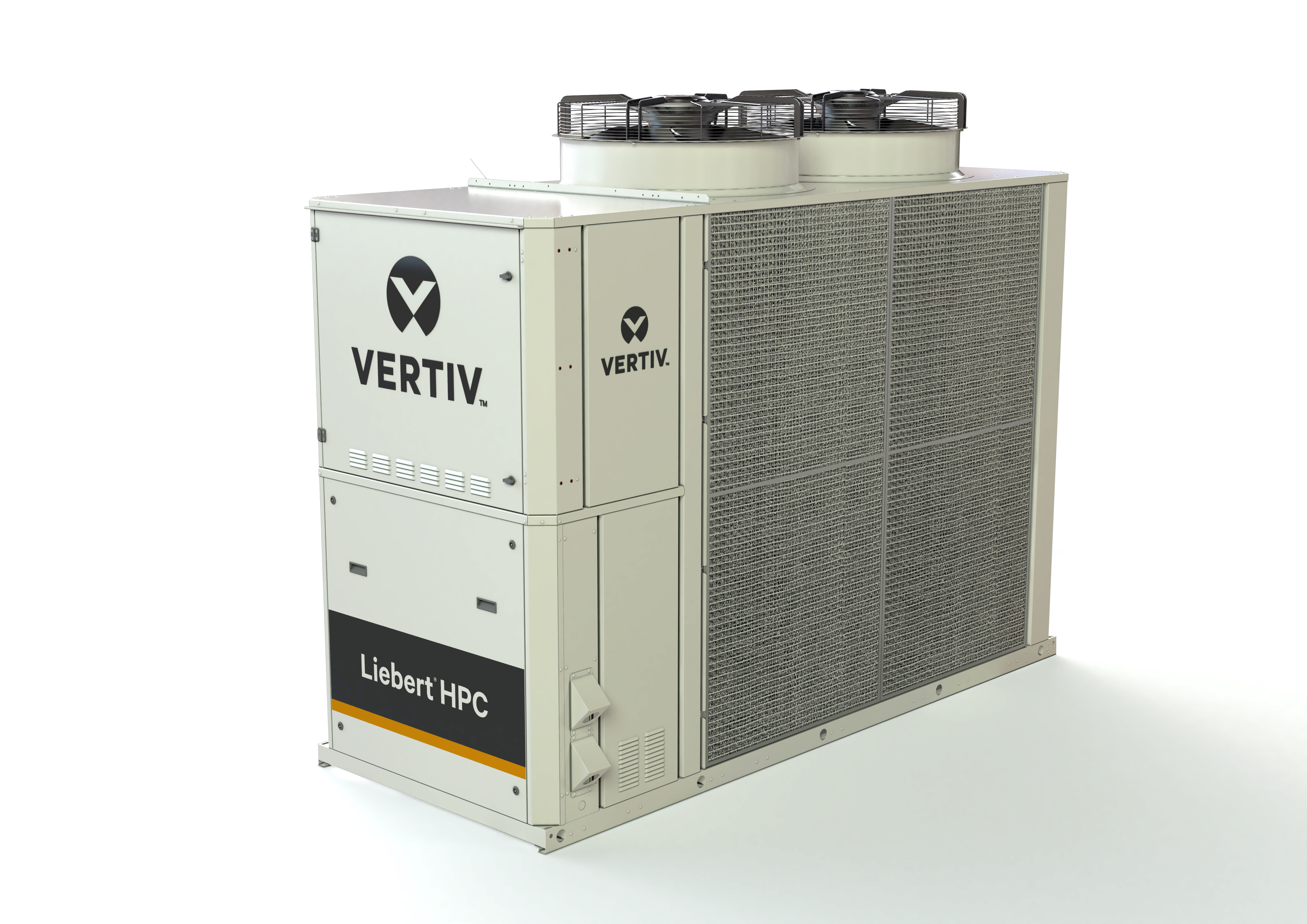 Vertiv™  Liebert® HPC-S:
The Aircooled Freecooling Chiller Range with Scroll Compressor and low-GWP Refrigerant Image