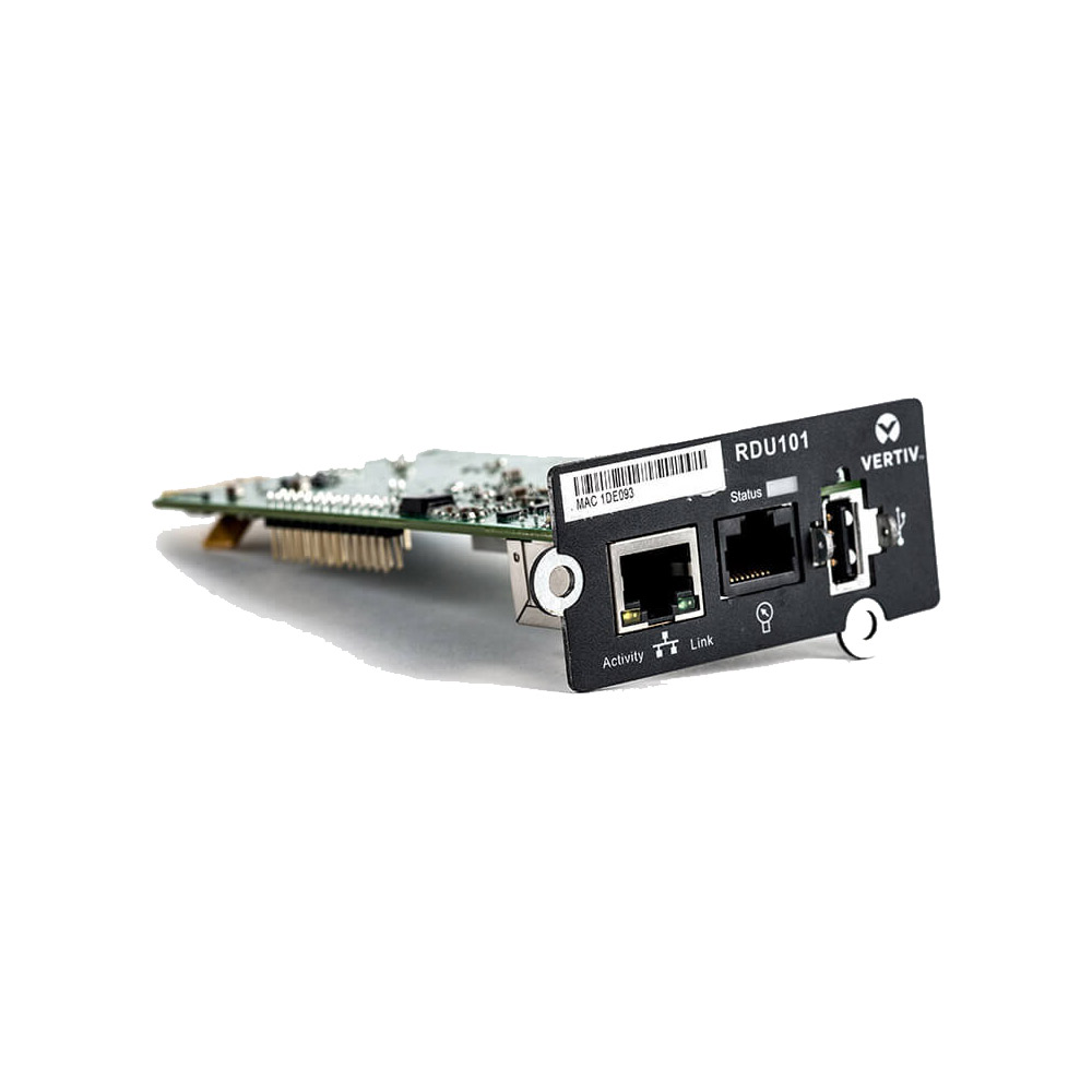 Vertiv™ Liebert® IntelliSlot™ RDU101 Communications Card Image