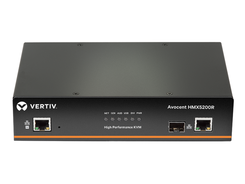 Vertiv Avocent HMX5200R - IP KVM Receiver|USB 2.0 RX Dual DVI-D Audio SFP Image