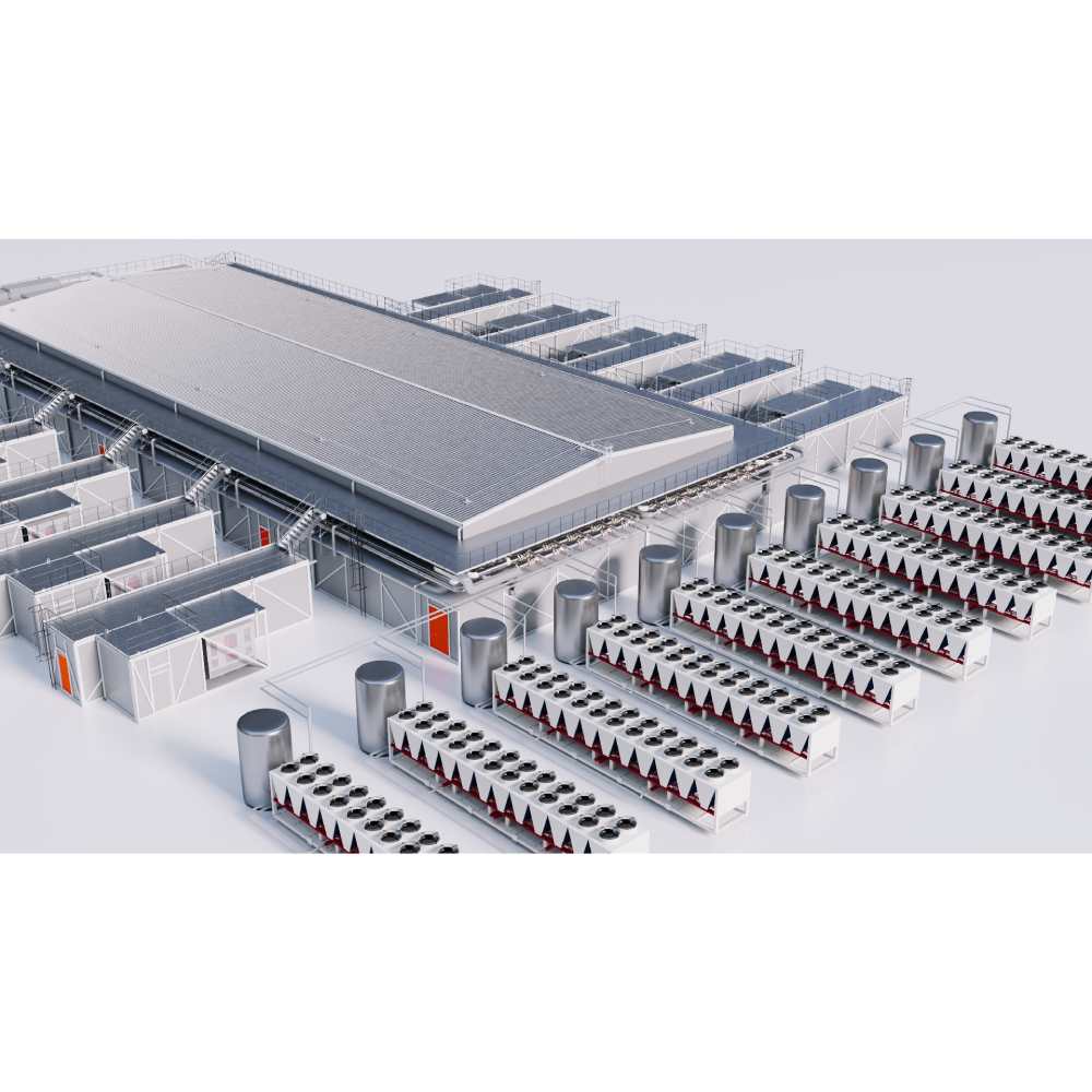 Vertiv™ OneCore: Prefabricated, Hybrid-Built Data Center Image