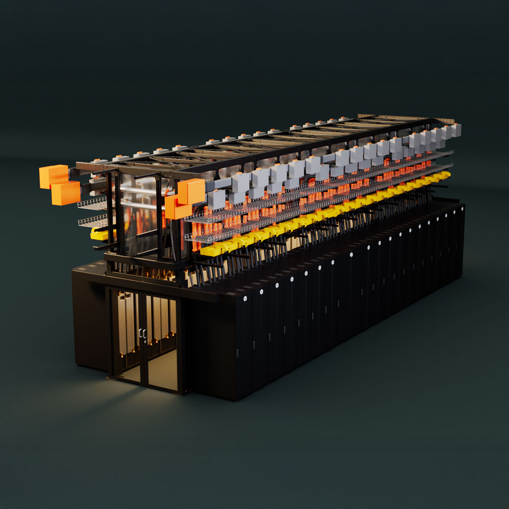 Vertiv™ SmartRun, Modular Prefabricated Infrastructure System Image